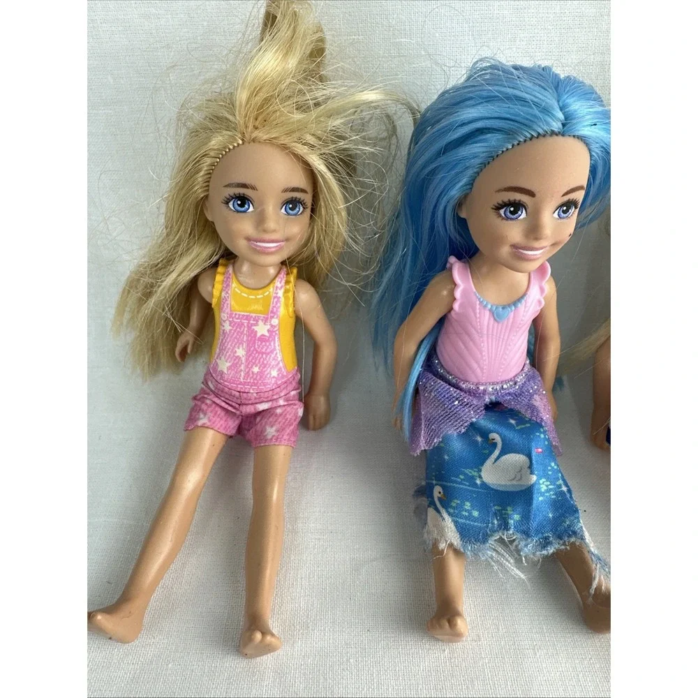 Lot of Barbie Chelsea Kelly Dolls 4–5